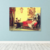 concert 2 canvas afdruk (Insitu (Houten vloer))