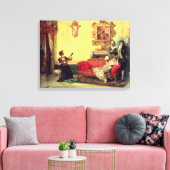 concert 2 canvas afdruk (Insitu (Woonkamer))