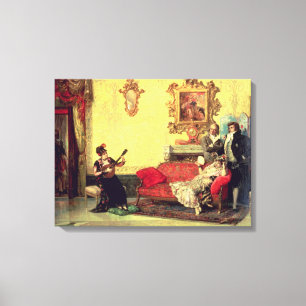 concert 2 canvas afdruk