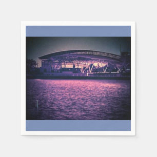 Concert aan het meer servetten