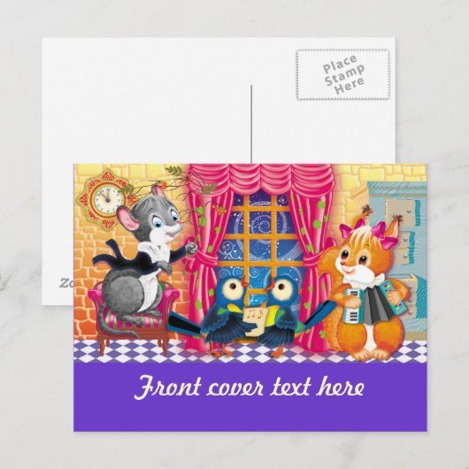 concert briefkaart (Voorkant / Achterkant)