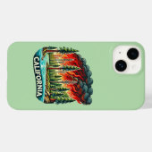 CONCERT CALIFORNIA FIRE SLEUTELHANGER Case-Mate iPhone CASE (Achterkant (horizontaal))