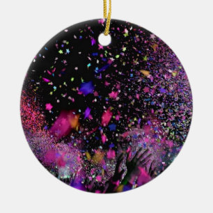 Concert Confetti Keramisch Ornament