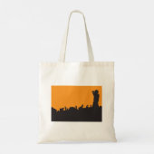 Concert Crowd Canvas tas (Achterkant)
