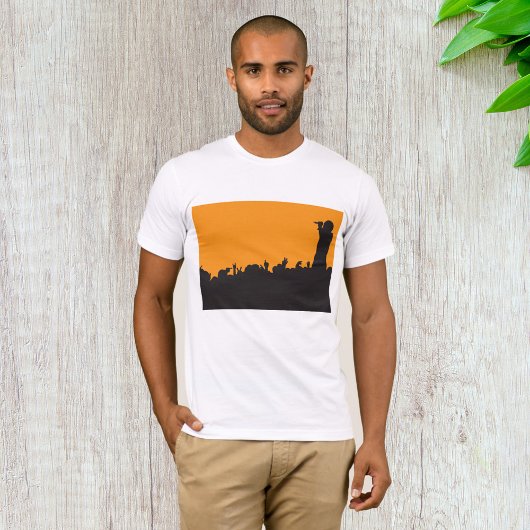 Concert Crowd Mannen T-Shirt