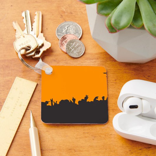 Concert Crowd Sleutelhanger