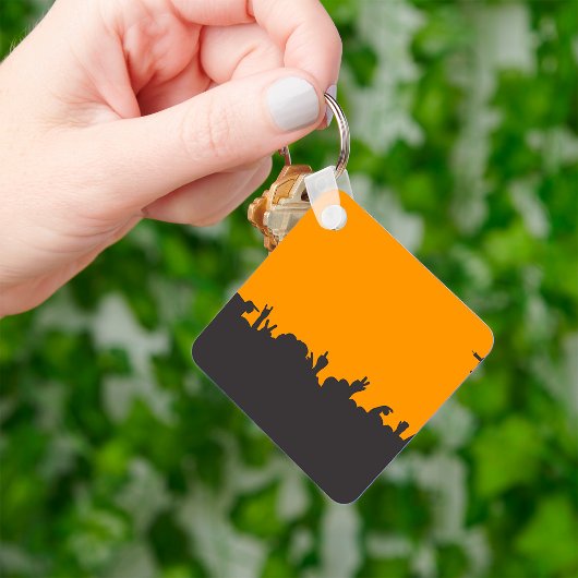 Concert Crowd Sleutelhanger