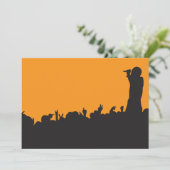 Concert Crowd-uitnodigingen Kaart (Staand voorkant)