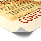 CONCERT DE LA PEPINIERE Paris 1898 Opera Theater Poster (Hoek)