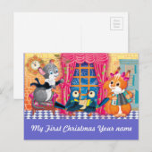 concert feestdagenkaart (Voorkant / Achterkant)