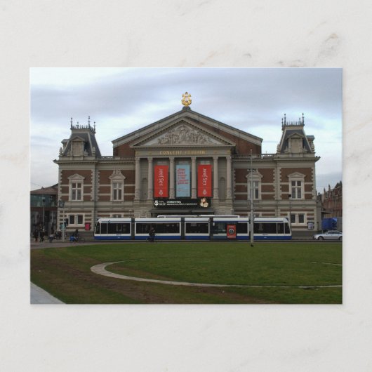 Concert Hall, Amsterdam Briefkaart (Voorkant)