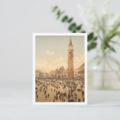 Concert in St. Mark's Square II, Venetië, Italië Briefkaart (Staand voorkant)