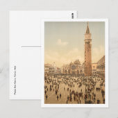 Concert in St. Mark's Square II, Venetië, Italië Briefkaart (Voorkant / Achterkant)