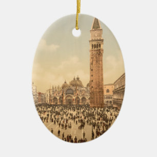 Concert in St. Mark's Square II, Venetië, Italië Keramisch Ornament