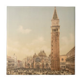 Concert in St. Mark's Square II, Venetië, Italië Tegeltje (Voorkant)