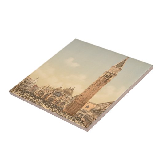 Concert in St. Mark's Square II, Venetië, Italië Tegeltje (Zijkant)