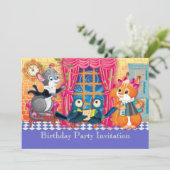 concert kaart (Staand voorkant)