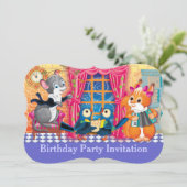 concert kaart (Staand voorkant)