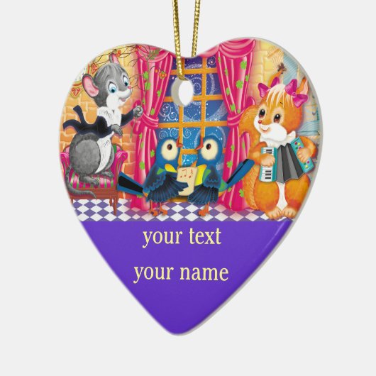 concert keramisch ornament (Links)