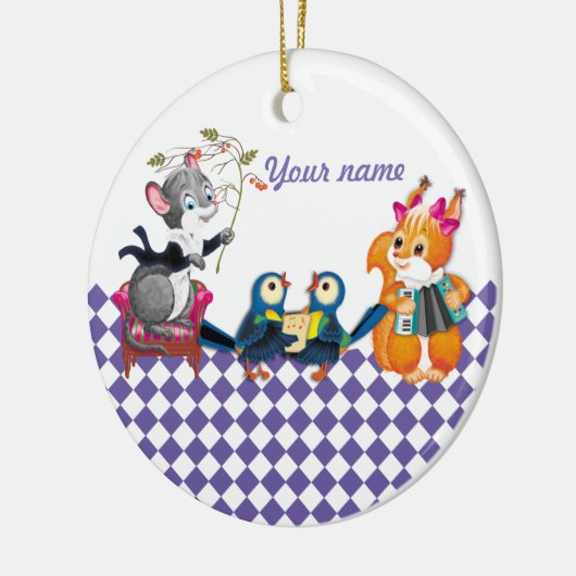 concert keramisch ornament (Links)