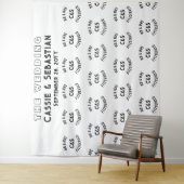 Concert Music Festival Step and Repeat Backdrop Wandkleed (In situ)
