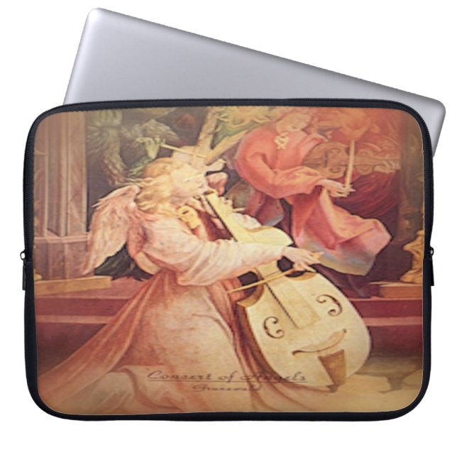 Concert of Angels Laptop Sleeve (Voorkant)