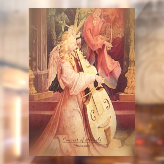 Concert of Angels Raamsticker (Vel 2)