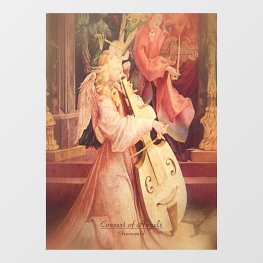 Concert of Angels Raamsticker (Vel)