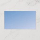 Concert pianist blauw visitekaartje (Achterkant)