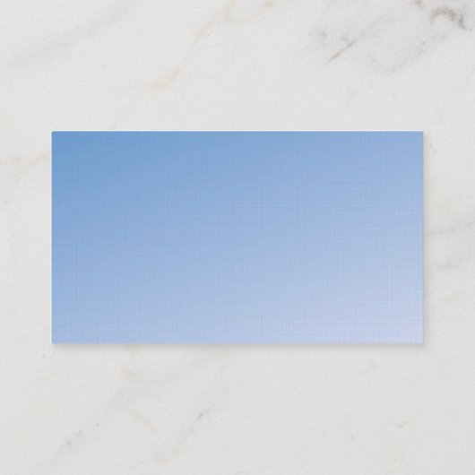 Concert pianist blauw visitekaartje (Achterkant)