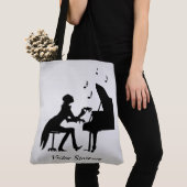 Concert Pianist Personal Music Tote Bag (Dichtbij)