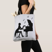 Concert Pianist Personal Music Tote Bag (Dichtbij)