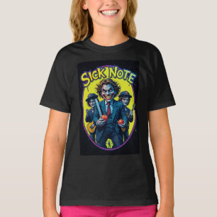 Concert Popmuziek Kinderen Zieke Noot T-shirt