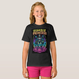 Concert Popmuziek Kinderen Zombie Prinses T-shirt