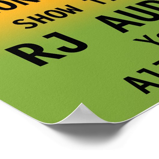  concert poster (Hoek)