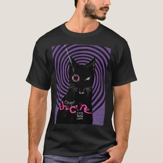 Concert The Cure Chicago T-shirt (Voorkant)