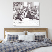 Concert Ticket voor Mary's kapel Canvas Afdruk (Insitu (Slaapkamer))