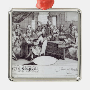 Concert Ticket voor Mary's kapel Metalen Ornament