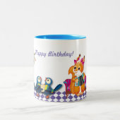 concert tweekleurige koffiemok (Center)