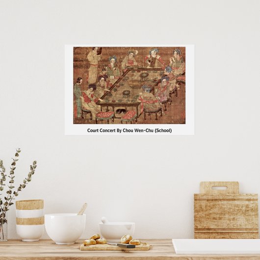concert van Chou Wen-Chu (school) Poster (Keuken)