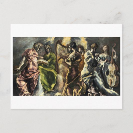 Concert van de engelen | El Greco | Briefkaart (Voorkant)