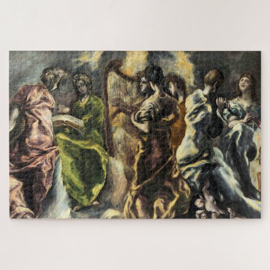 Concert van de engelen | El Greco | Legpuzzel (Horizontaal)