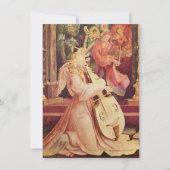 Concert van Engelen met de Schrift Feestdagenkaart (Voorkant)