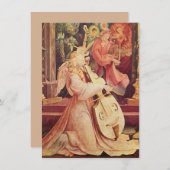 Concert van Engelen met de Schrift Feestdagenkaart (Voorkant / Achterkant)