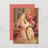 Concert van Engelen met de Schrift Informatiekaartje (Voorkant / Achterkant)