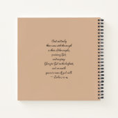 Concert van Engelen met de Schrift Notitieboek (Achterkant)