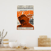  concert van Ray Charles Poster (Keuken)