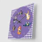 concert vierkante klok (Hoek)