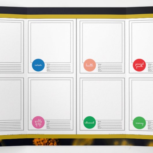 Concert voor Liefdadigheid International 2020 Plan Drieluik Wenskaart (Binnenkant midden)