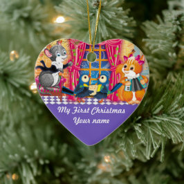 concert Young Animal Keramisch Ornament